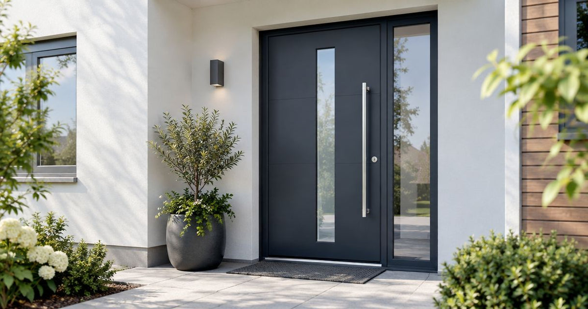 Wie lange hält eine Aluminium-Haustür?